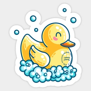 Ship B Captain's Rubber Duck Sticker